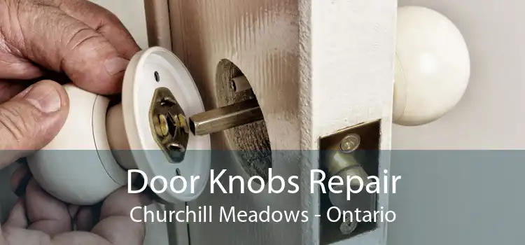 Door Knobs Repair Churchill Meadows - Ontario