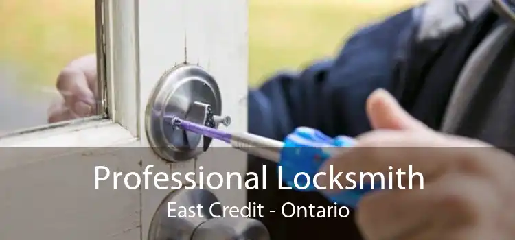 Professional Locksmith East Credit - Ontario